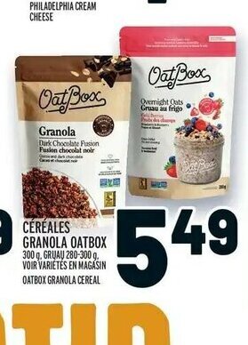 Metro Céréales Granola Oatbox offer