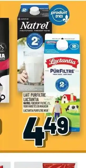 Metro Lait Purfliture Lactantia offer