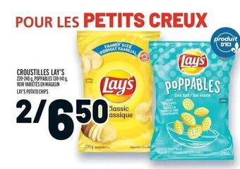 Metro Croustilles Lay's offer