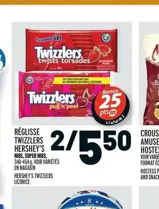Metro Reglisse Twizzlers offer