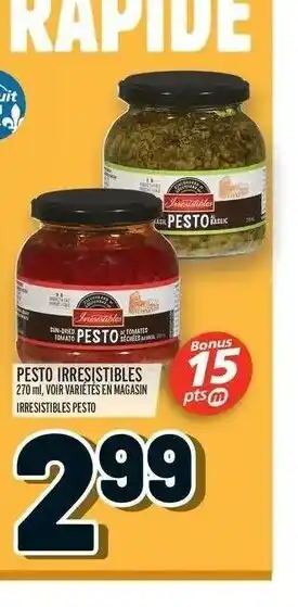 Metro Pesto Irresistibles offer