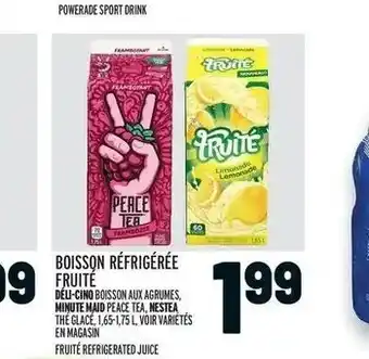 Metro Boisson Réfrigérée Fruite offer