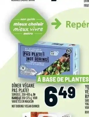Metro Diner Vegane Ps Plate offer