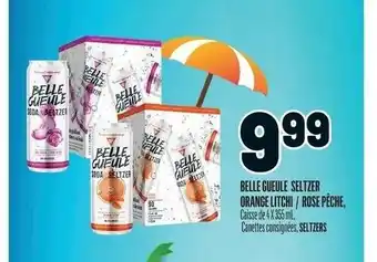 Metro Belle Gueule Seltzer offer