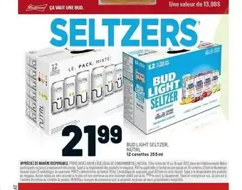 Metro Seltizers offer
