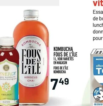 Metro Kombucha Fous De'L'ILE offer