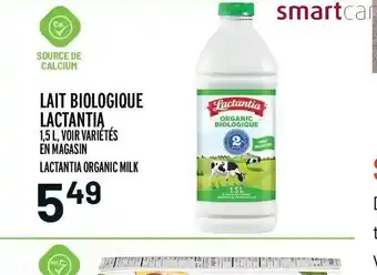 Metro lait Biologique offer
