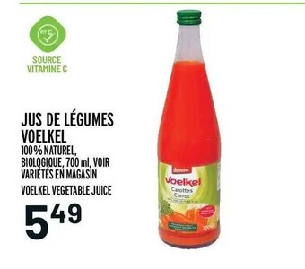 Metro Jus De Légumes Voelkel offer