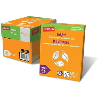 Staples Staples fsc certified inkjet paper offer