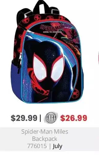 GameStop Spider-man miles morales backpack offer