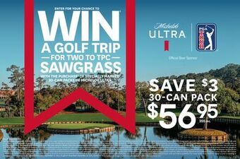 The Beer Store Michelob ultra 30-can pack offer