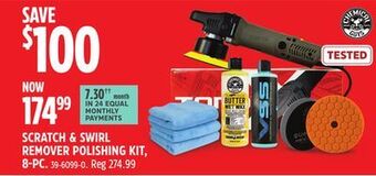 Canadian Tire Chemical guys scratch & swirl remover polishing kit, 8-pc offer