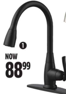 Canadian Tire Danze terrazo 1-handle pull-down kitchen faucet offer