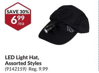 Princess Auto Led light hat offer
