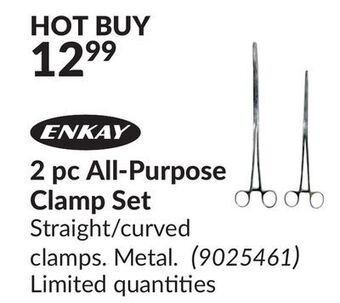 Princess Auto 2 pc all-purpose clamp set offer
