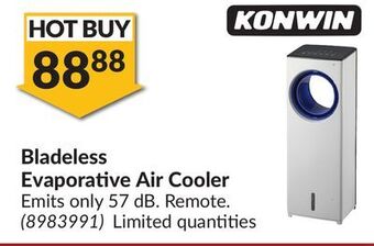 Princess Auto Bladeless evaporative air cooler offer