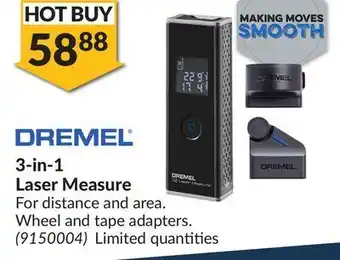 Princess Auto 3-in-1 laser measure offer
