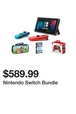 TSC Stores Nintendo switch bundle offer