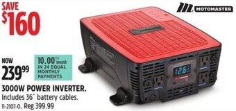 Canadian Tire 3000W POWER INVERTER offer