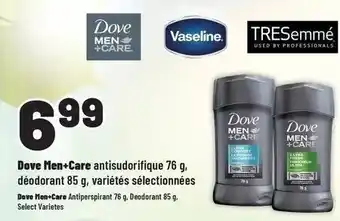 Metro Dove Men+Care antisudorifique 76 g offer