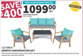 Co-op GENEVA CONVERSATION SET offer
