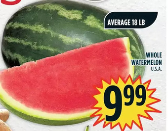Marché Adonis Whole watermelon offer