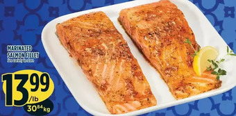 Marché Adonis Marinated salmon fillet offer