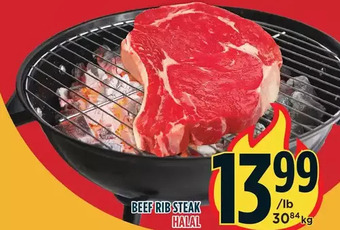 Marché Adonis Beef rib steak offer