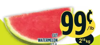 Marché Adonis Cut watermelon offer