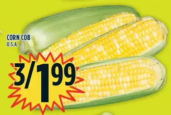 Marché Adonis Corn cob offer
