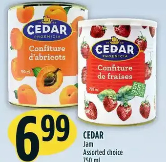 Marché Adonis Cedar jam offer