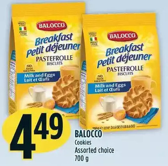 Marché Adonis Balocco cookies offer