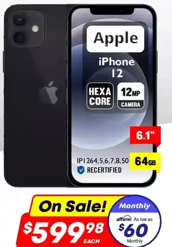 Factory Direct Apple iphone 12 64 gb offer