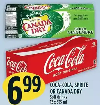 Marché Adonis Coca-cola | sprite | canada dry soft drinks offer