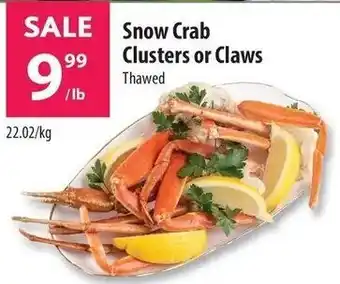 Co-op Snow Crab Clusters or Claws Thawed offer