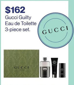 Hudson's Bay Gucci Guilty Eau de Toilette 3-piece set. offer