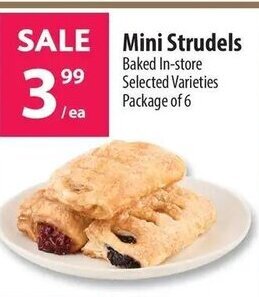 Co-op Mini Strudels offer