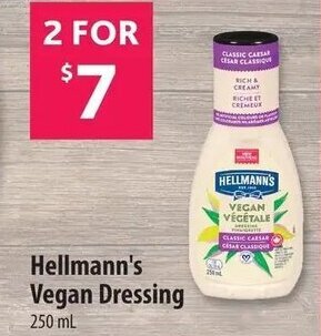 Co-op Hellmann's Vegan Dressing 250ml offer