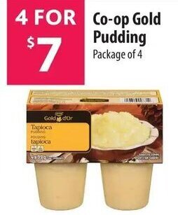 Co-op Co-op Gold Pudding Package of 4 offer