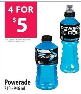 Co-op Powerade 710-946 mL offer