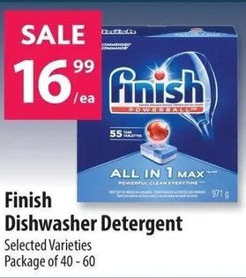 Co-op Finish Dishwasher Detergent offer