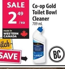 Co-op Co-op Gold Toilet Bowl Cleaner 709mL offer