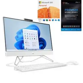 Aaron's Hp all-in-one desktop pc, 8gb ram, 512gb ssd, amd athlon gold w/ internet security & microsoft office 365 offer