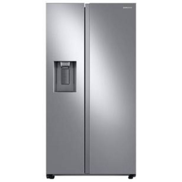 Aaron's 27.4 cu. ft. side-by-side refrigerator - fingerprint resistant stainless offer
