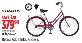 Canadian Tire Stratus recess adult bike offer