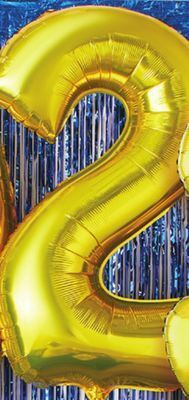 Canadian Tire Gold number balloon, 34˝ offer