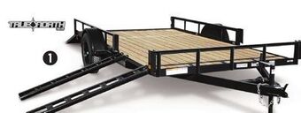 Canadian Tire True north 7x14-ft utility trailer offer