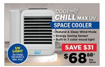 Showcase Cool chill max uv space cooler offer