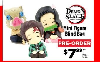 Showcase Mini figure blind bag offer