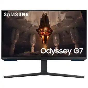 Best Buy Samsung 28 4k ultra hd 144hz 1ms gtg ips lcd g-sync gaming monitor (ls28bg702enxgo) - black offer